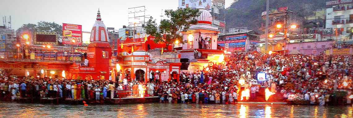 Visite du Gange à Haridwar