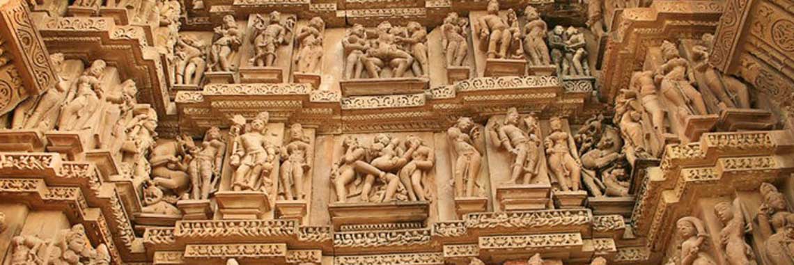 Sculptures De Khajuraho Inde
