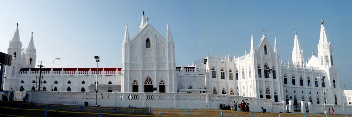 L'église de Velankanni 