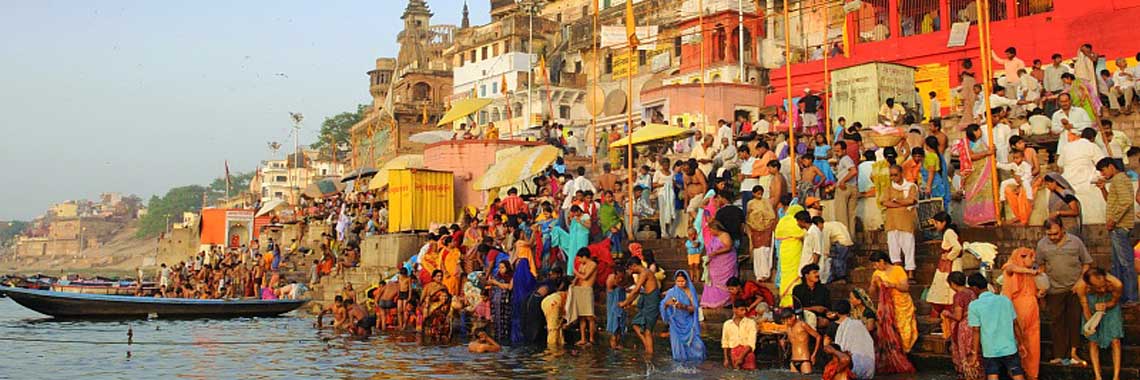 La visite des ghats du Gange à Varanasi